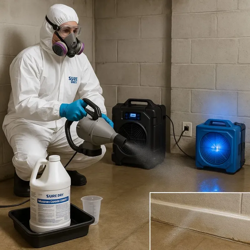 Sanitization and Odor Removal process in Luling, TX