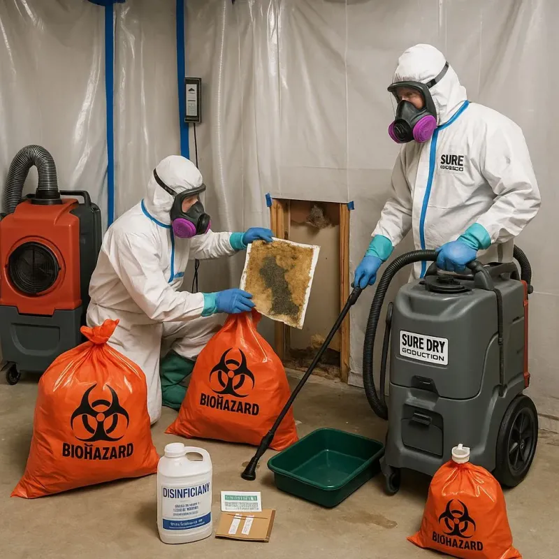 Contaminated Water Handling Protocols process in Luling, TX