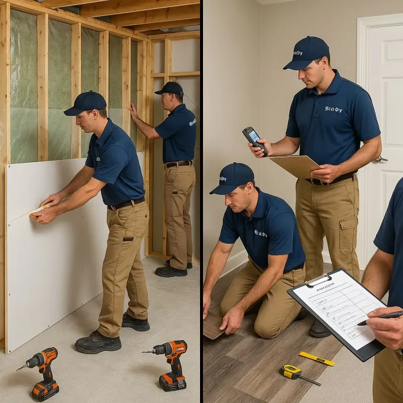 Repairs and Reconstruction process in Luling, TX