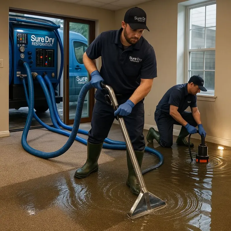 Water Extraction and Removal process in Luling, TX